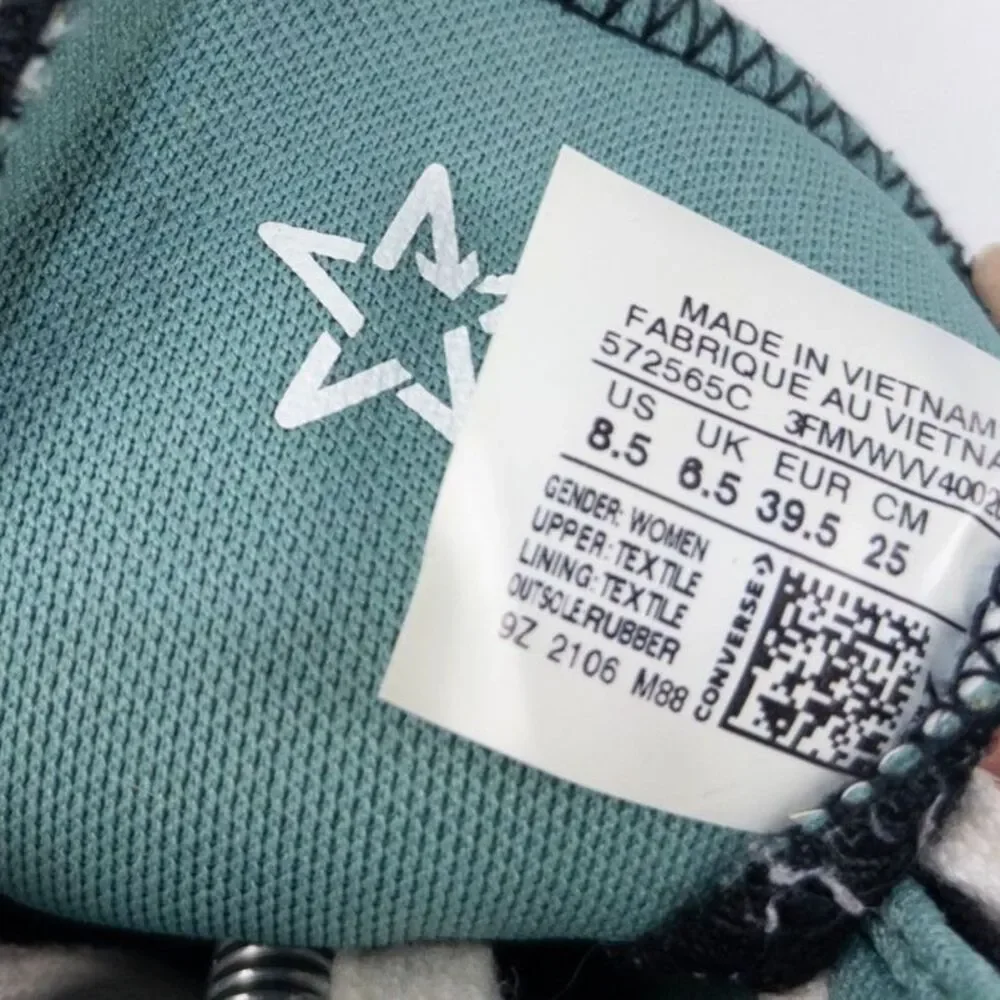 Converse Chuck Taylor All Star Love Your Mother Platform Sneakers Womens 8.5